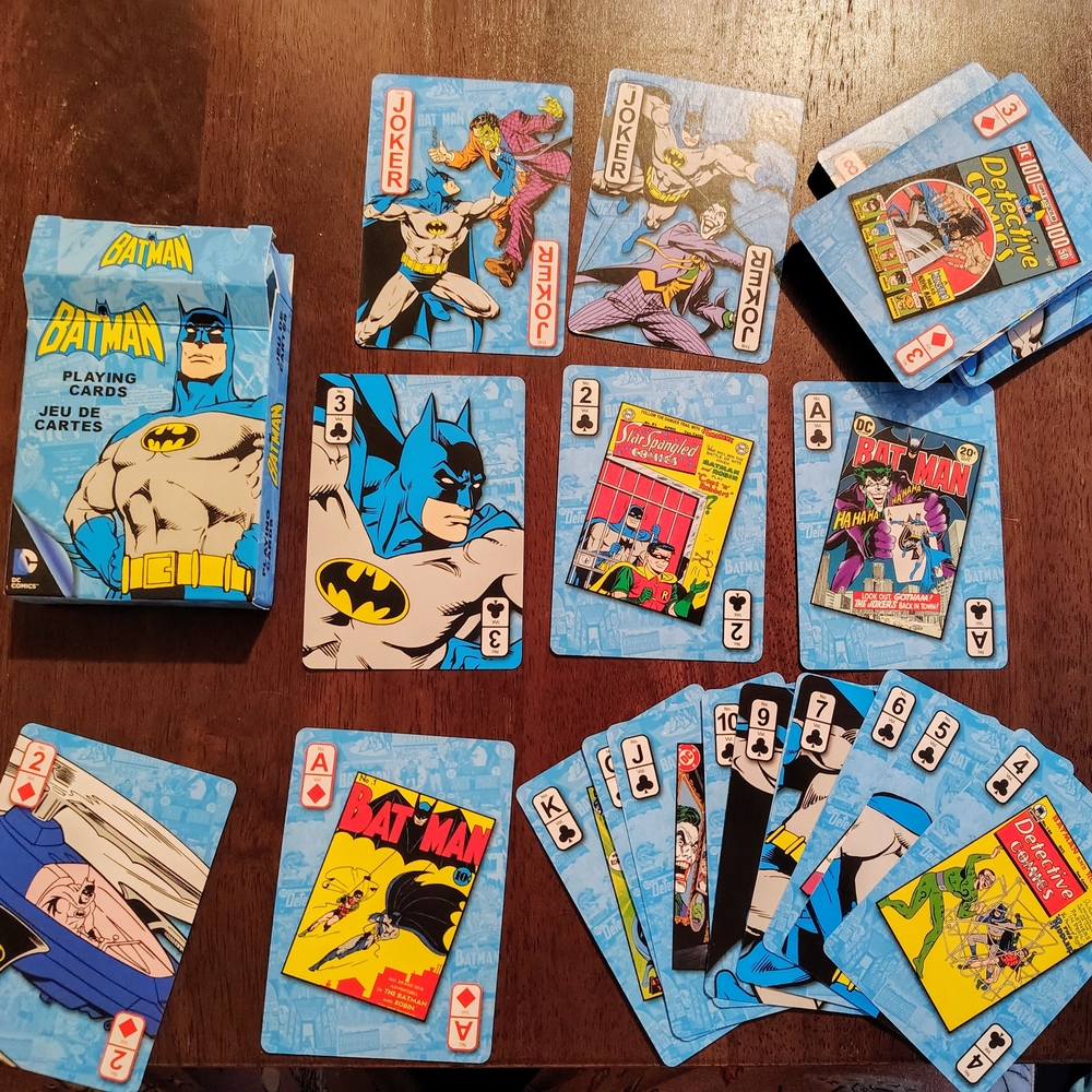 Batman Blue Playing Cards - Picture 3 of 3